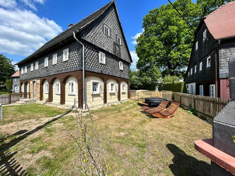 Fewo Frushi Mit Whirlpool, Infrarotsauna Grossschoenau Exterior photo