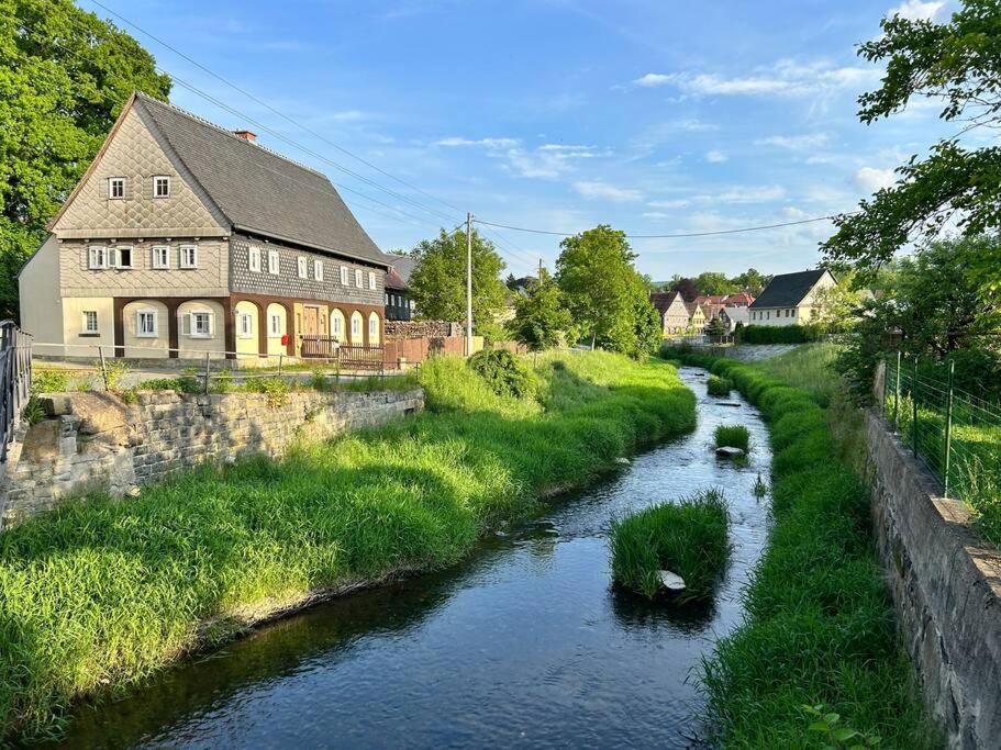 Fewo Frushi Mit Whirlpool, Infrarotsauna Grossschoenau Exterior photo