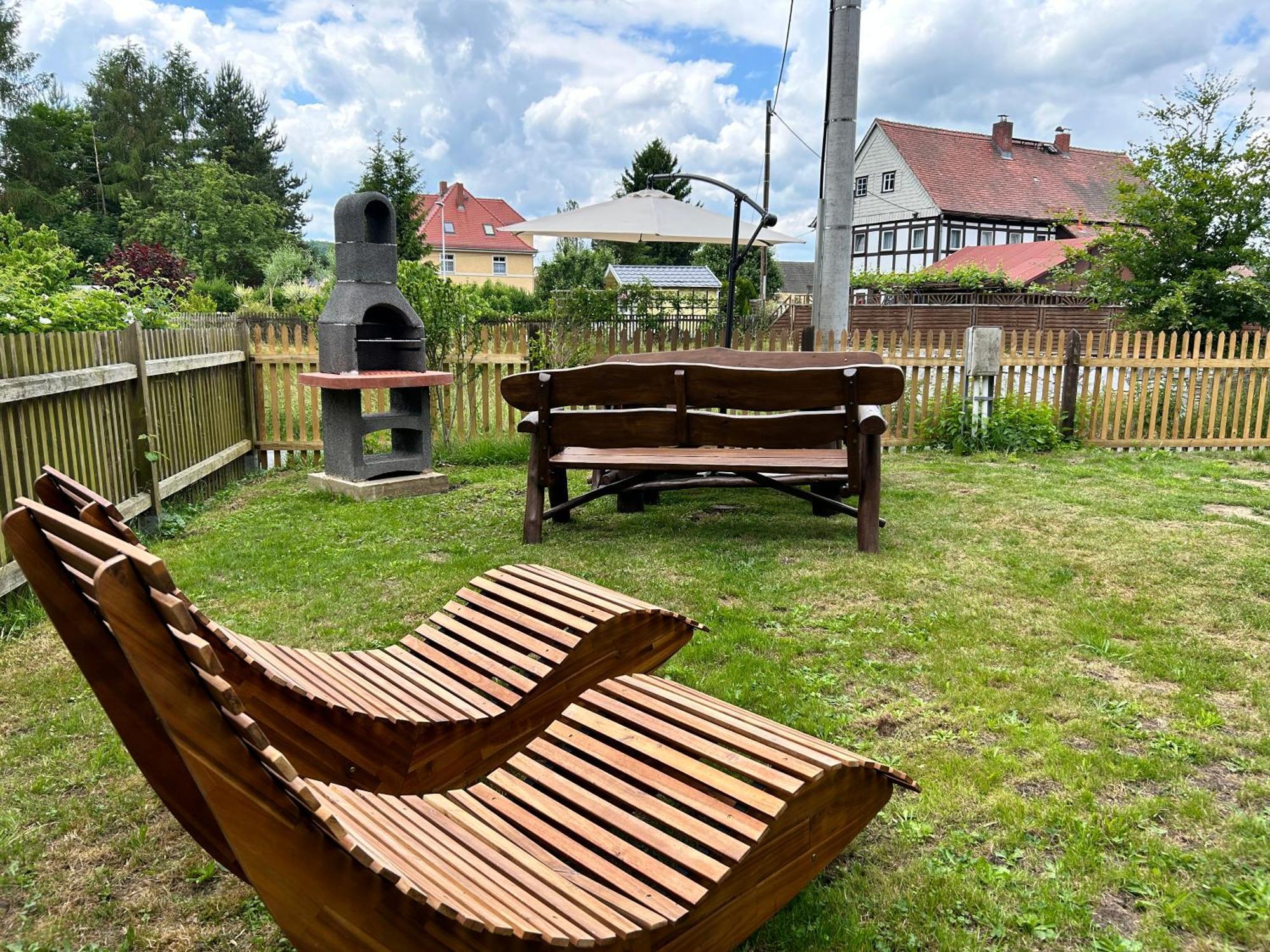 Fewo Frushi Mit Whirlpool, Infrarotsauna Grossschoenau Exterior photo